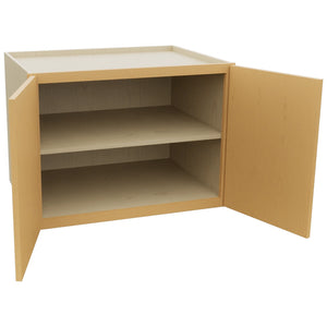 Fabuwood Luna Timber W332424 Wall Deep Cabinet, Open View