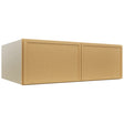 Fabuwood Luna Timber W361224 Wall Deep Cabinet, Front View