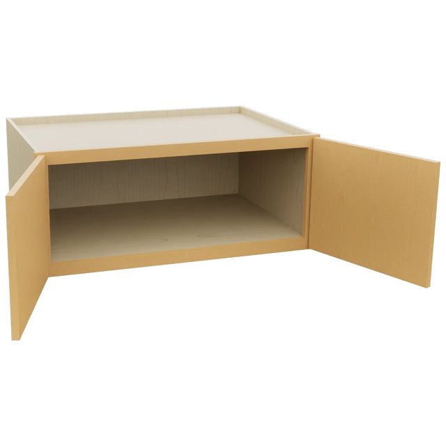 Fabuwood Luna Timber W361524 Wall Deep Cabinet, Open View
