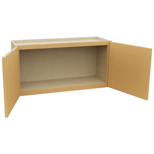Fabuwood Luna Timber W3618 Wall Standard Cabinet, Open View