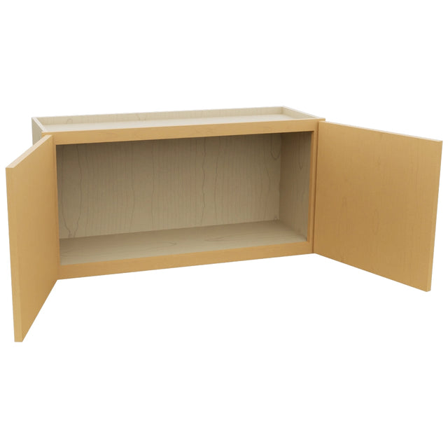 Fabuwood Luna Timber W3618 Wall Standard Cabinet, Open View