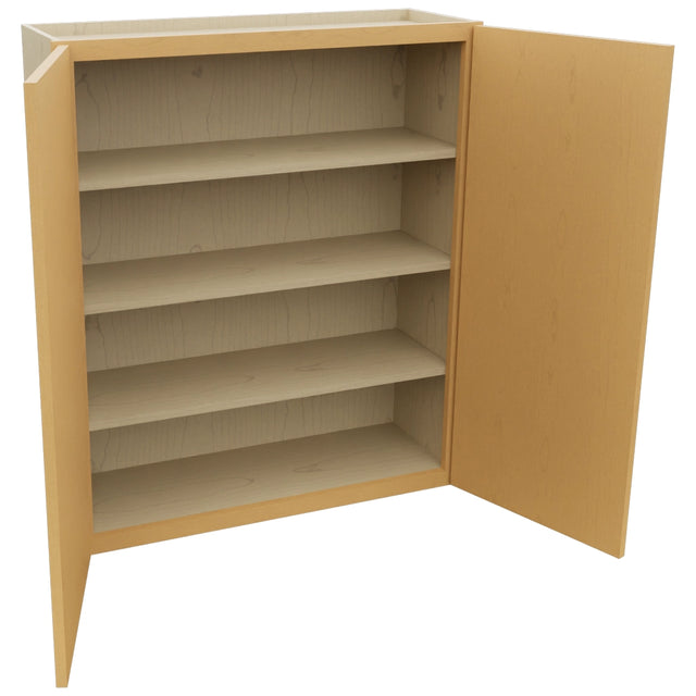 Fabuwood Luna Timber W3642 Wall Standard Cabinet, Open View