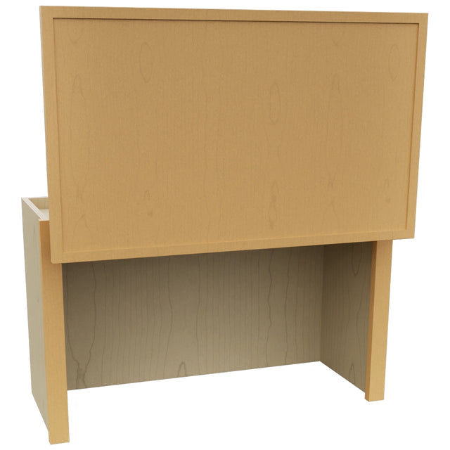 Fabuwood Luna Timber WAC3018 Wall Appliance Cabinet, Open View