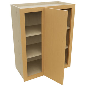 Fabuwood Luna Timber WBC2430 Wall Corner Blind Cabinet, Open View