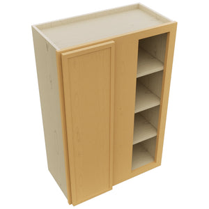 Fabuwood Luna Timber WBC2436 Wall Corner Blind Cabinet, Top View