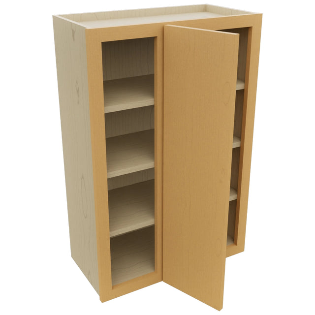 Fabuwood Luna Timber WBC2436 Wall Corner Blind Cabinet, Open View