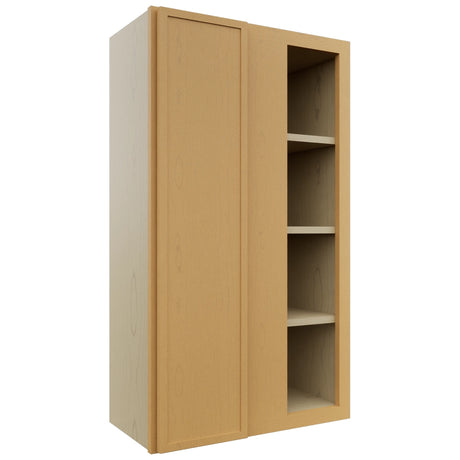Fabuwood Luna Timber WBC2442 Wall Corner Blind Cabinet, Front View
