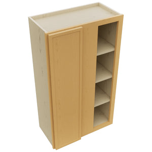 Fabuwood Luna Timber WBC2442 Wall Corner Blind Cabinet, Top View