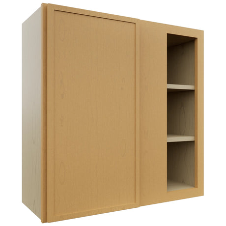 Fabuwood Luna Timber WBC3030 Wall Corner Blind Cabinet, Front View