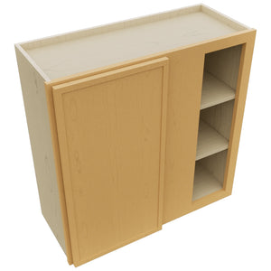 Fabuwood Luna Timber WBC3030 Wall Corner Blind Cabinet, Top View