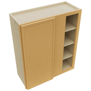 Fabuwood Luna Timber WBC3036 Wall Corner Blind Cabinet, Top View