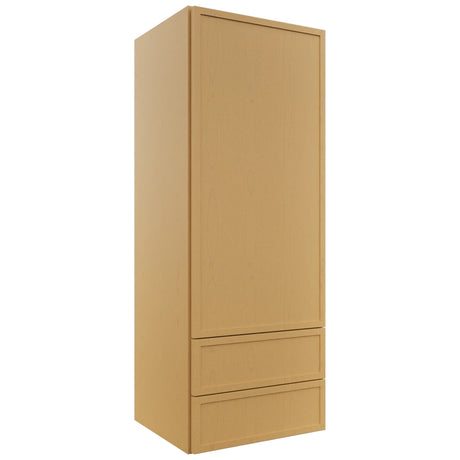 Fabuwood Luna Timber WD1848 Wall Drawer Cabinet, Front View