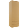 Fabuwood Luna Timber WD1854 Wall Drawer Cabinet, Front View