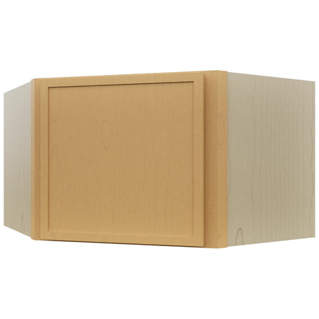 Fabuwood Luna Timber WDC2415 Wall Corner Diagonal Cabinet, Front View