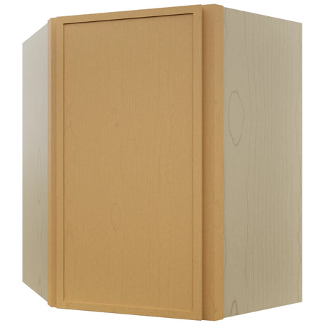 Fabuwood Luna Timber WDC2430 Wall Corner Diagonal Cabinet, Front View