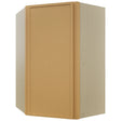 Fabuwood Luna Timber WDC2436 Wall Corner Diagonal Cabinet, Front View