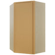 Fabuwood Luna Timber WDC2442 Wall Corner Diagonal Cabinet, Front View