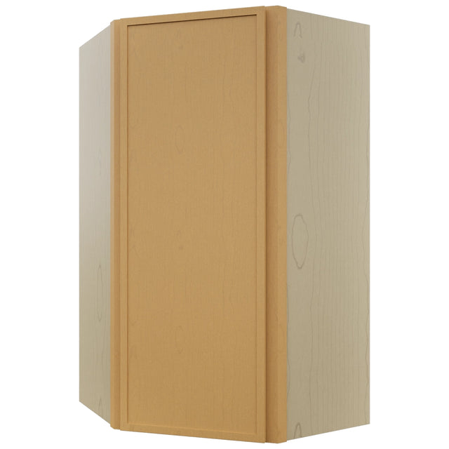 Fabuwood Luna Timber WDC2442 Wall Corner Diagonal Cabinet, Front View