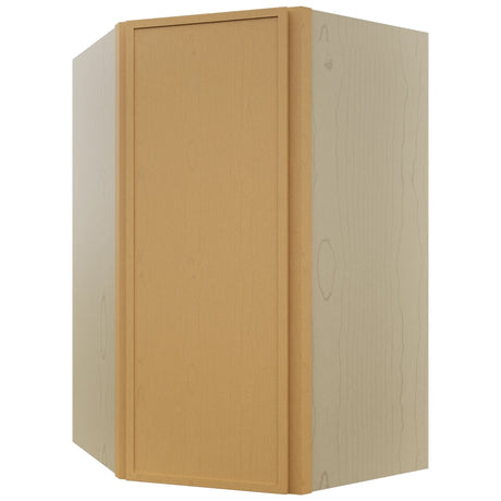 Fabuwood Luna Timber WDC2742 Wall Corner Diagonal Cabinet, Front View