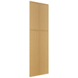 Fabuwood Luna Timber WP-T84 Panel, Front View