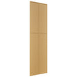Fabuwood Luna Timber WP-T90 Panel, Front View