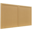 Fabuwood Luna Timber WP-W1524D Panel, Front View
