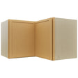 Fabuwood Luna Timber WPC2415 Wall Corner Pie Cabinet, Front View