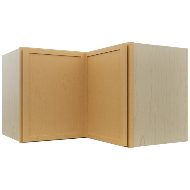 Fabuwood Luna Timber WPC2415 Wall Corner Pie Cabinet, Front View