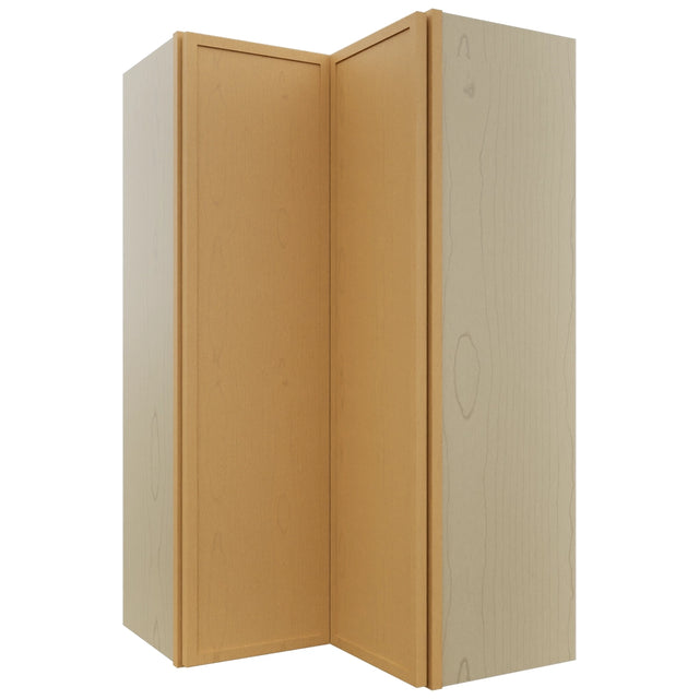 Fabuwood Luna Timber WPC2442 Wall Corner Pie Cabinet, Front View