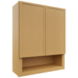 Fabuwood Luna Timber WVS2430 Vanity Wall Storage, Front View