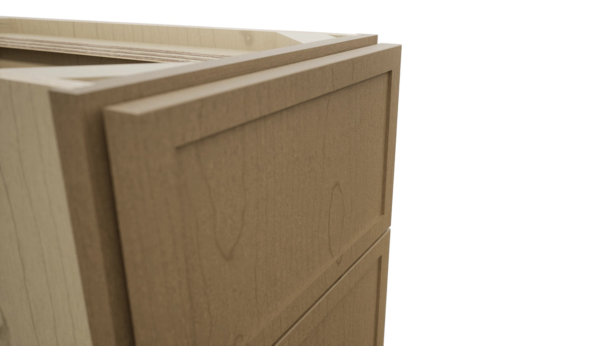 Fabuwood Luna Truffle B12 Base Standard Cabinet, Detail View