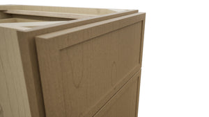 Fabuwood Luna Truffle B15 Base Standard Cabinet, Detail View