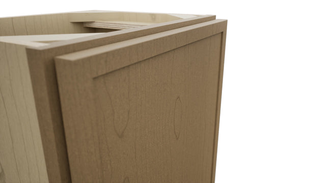 Fabuwood Luna Truffle B15FD-12D Base Full Door Cabinet, Detail View