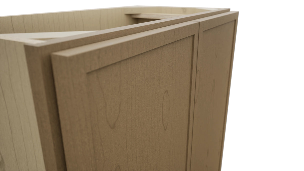 Fabuwood Luna Truffle B24FD-12D Base Full Door Cabinet, Detail View