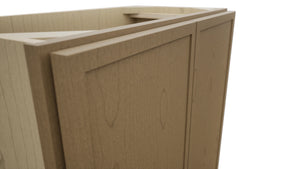 Fabuwood Luna Truffle B24FD-12D Base Full Door Cabinet, Detail View