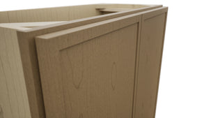 Fabuwood Luna Truffle B27FD-12D Base Full Door Cabinet, Detail View