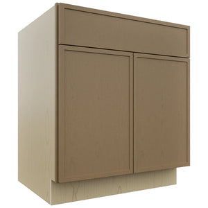 Fabuwood Luna Truffle B30 Base Standard Cabinet, Front View