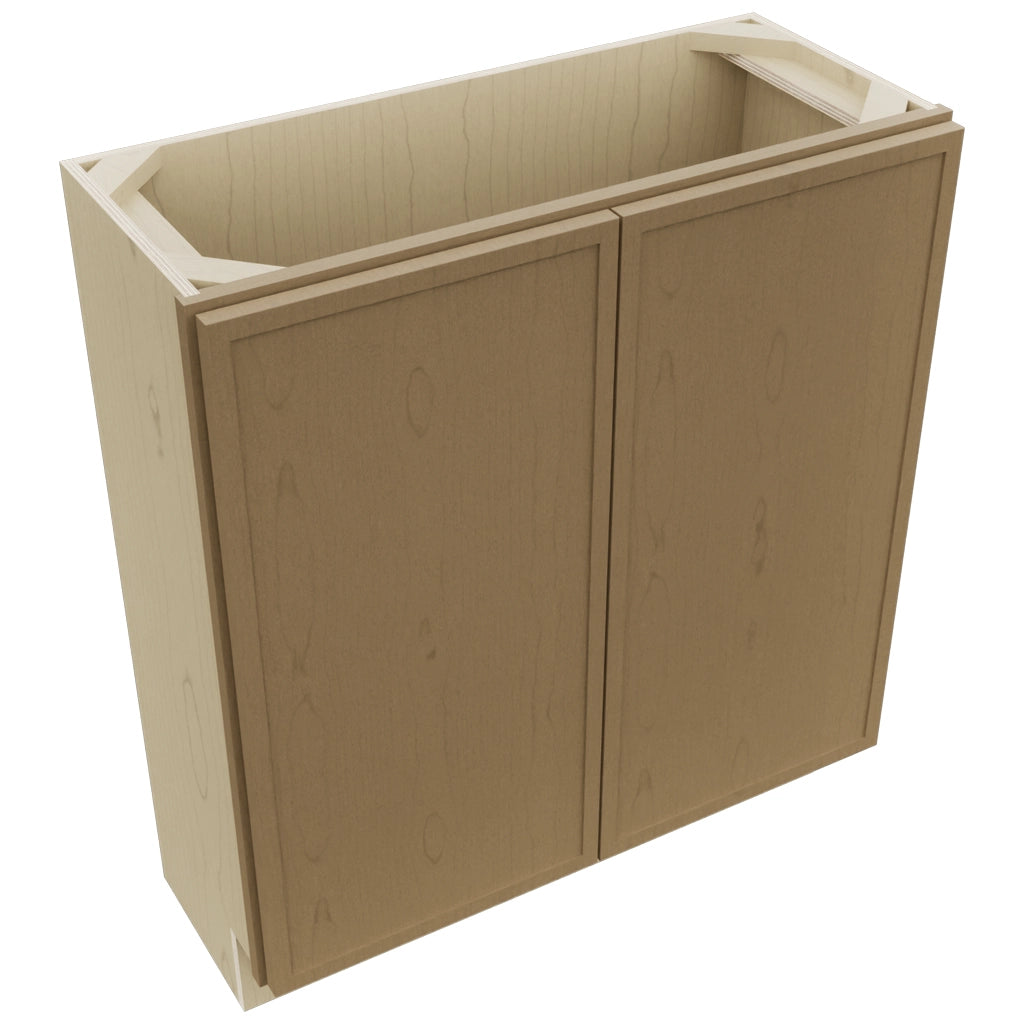 Fabuwood Luna Truffle B30FD-12D Base Full Door Cabinet, Top View