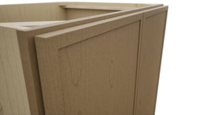 Fabuwood Luna Truffle B30FD Base Full Door Cabinet, Detail View