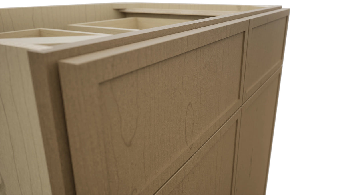 Fabuwood Luna Truffle B33 Base Standard Cabinet, Detail View