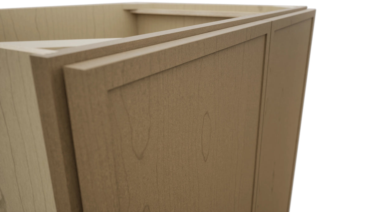 Fabuwood Luna Truffle B33FD Base Full Door Cabinet, Detail View