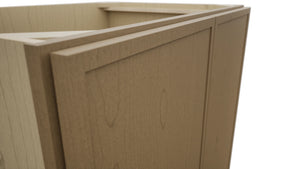 Fabuwood Luna Truffle B33FD Base Full Door Cabinet, Detail View