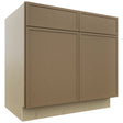 Fabuwood Luna Truffle B36 Base Standard Cabinet, Front View