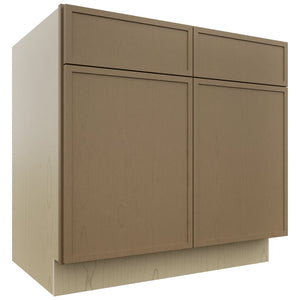 Fabuwood Luna Truffle B36 Base Standard Cabinet, Front View