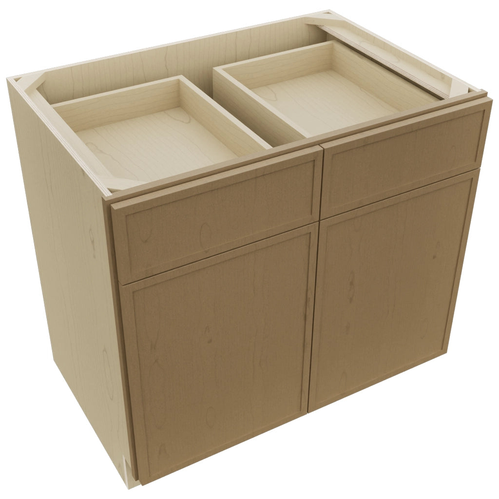Fabuwood Luna Truffle B36 Base Standard Cabinet, Top View