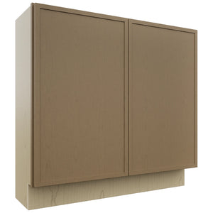 Fabuwood Luna Truffle B36FD-12D Base Full Door Cabinet, Front View