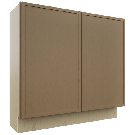 Fabuwood Luna Truffle B36FD-12D Base Full Door Cabinet, Front View