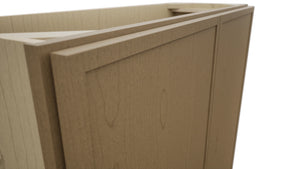 Fabuwood Luna Truffle B36FD-12D Base Full Door Cabinet, Detail View