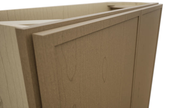 Fabuwood Luna Truffle B36FD-12D Base Full Door Cabinet, Detail View