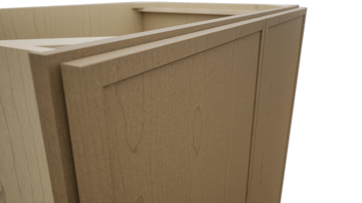 Fabuwood Luna Truffle B36FD Base Full Door Cabinet, Detail View